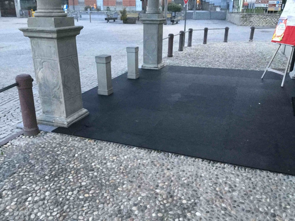 Pavimento in PVC Gomma