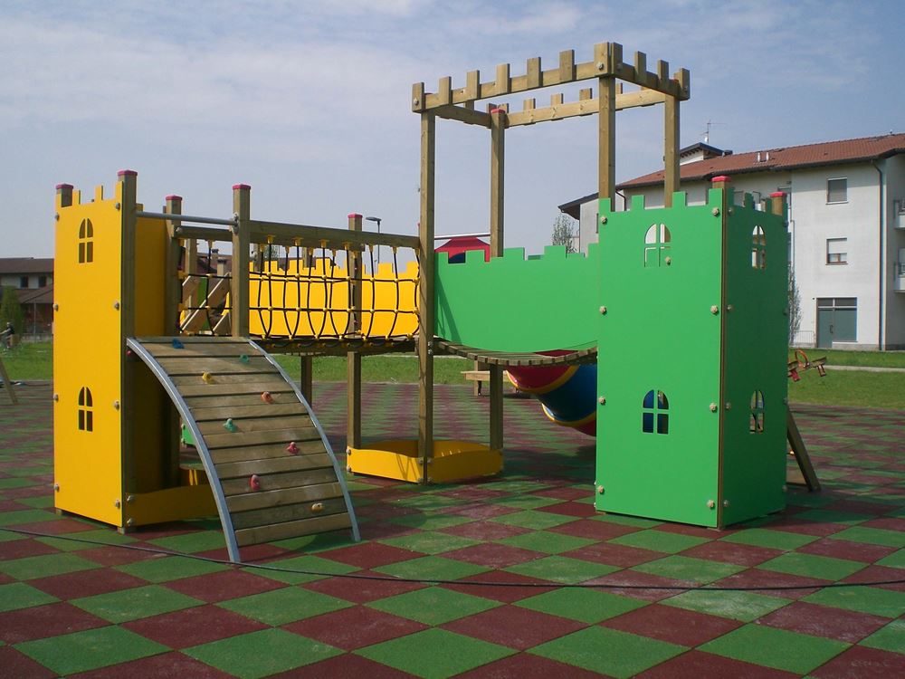 progettazione parco giochi per bambini