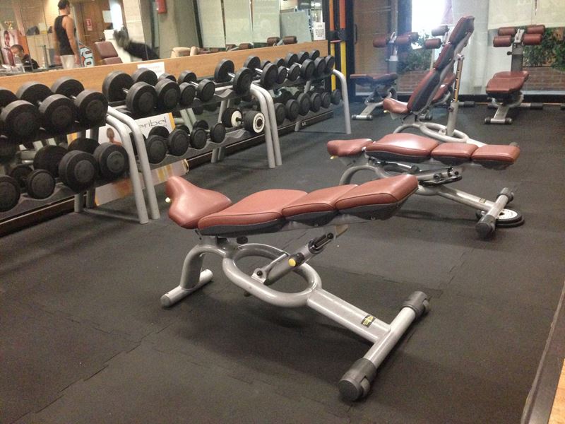 pavimenti in gomma per interni palestre