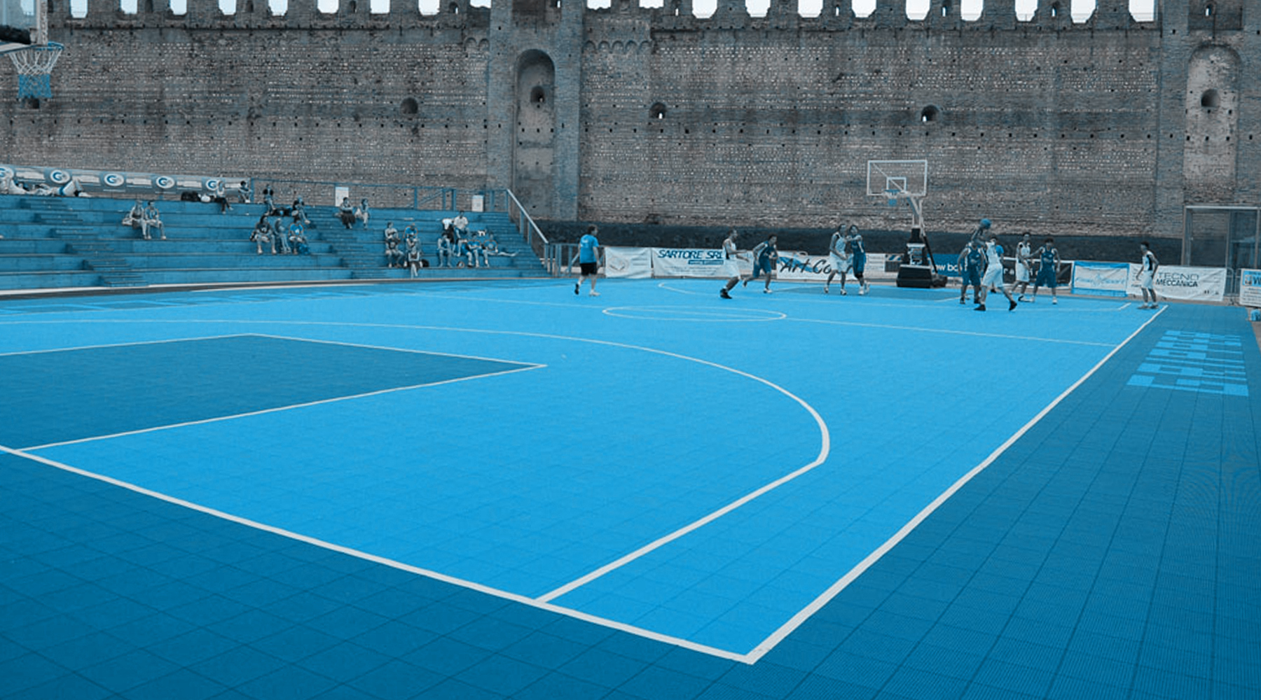 campo polivalentepavimentazione campo polivalente